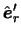 $ \hat{ \boldsymbol{e} }_r' $