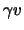 $ \gamma \ensuremath{v}$
