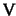 $ \mathprm{V} $
