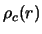 $ \rho_c(r) $