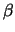 $\displaystyle \beta$