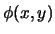 $ \phi(x,y) $