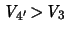 $ \ensuremath{\mathit{V}}_{4'} \! > \! \ensuremath{\mathit{V}}_3$